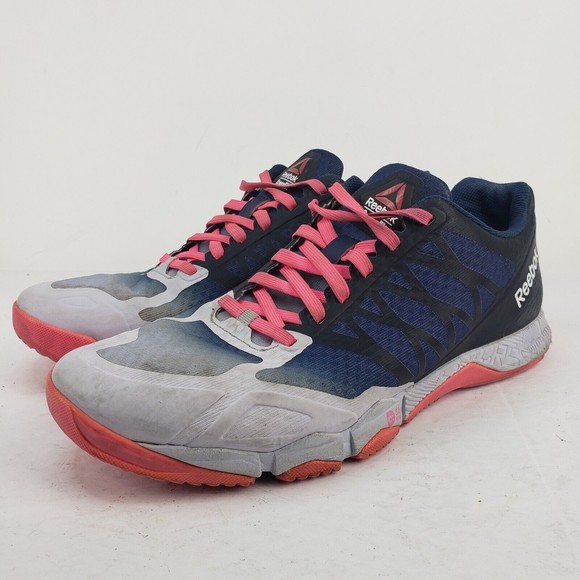 Reebok Shoes - Reebok Crossfit Speed TR Womens Training Shoes Blue-Dove-Pink Sz 6.5
